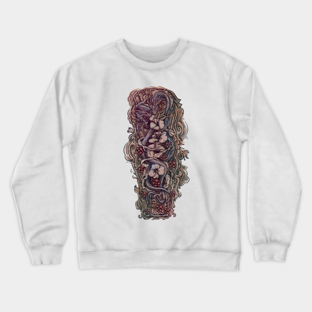 Dragon Tattoo Crewneck Sweatshirt by AhmadMujib